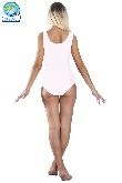 BODY IN LYCRA SMANICATO BIANCO DONNA